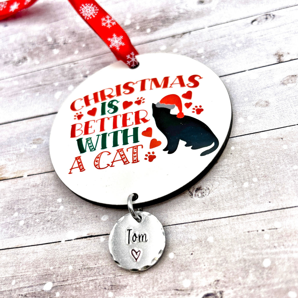 Christmas Tree Decoration Cat