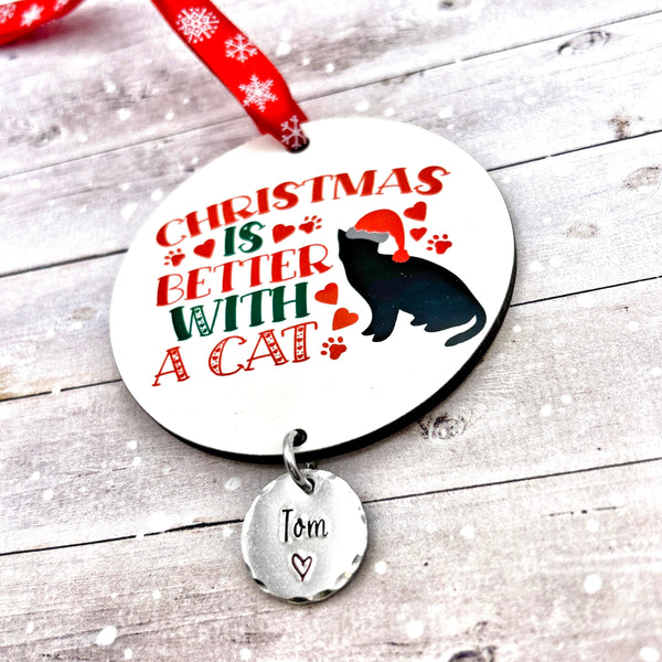 Christmas Tree Decoration Cat