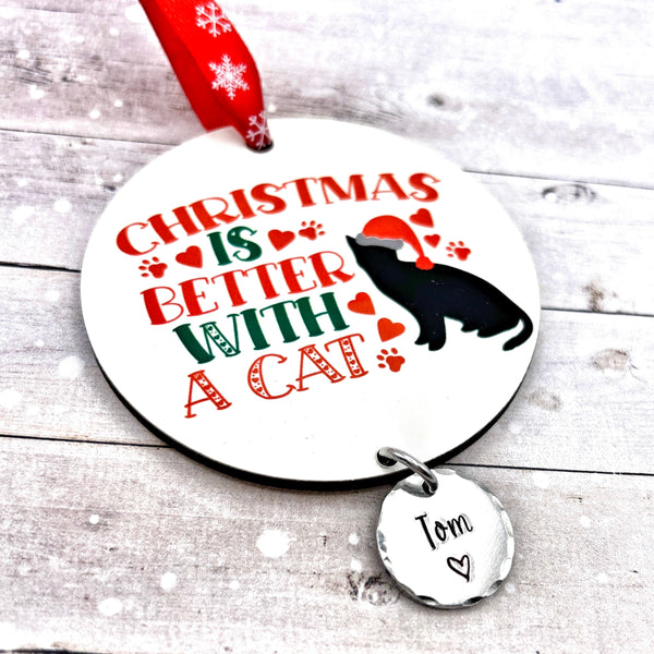 Christmas Tree Decoration Cat