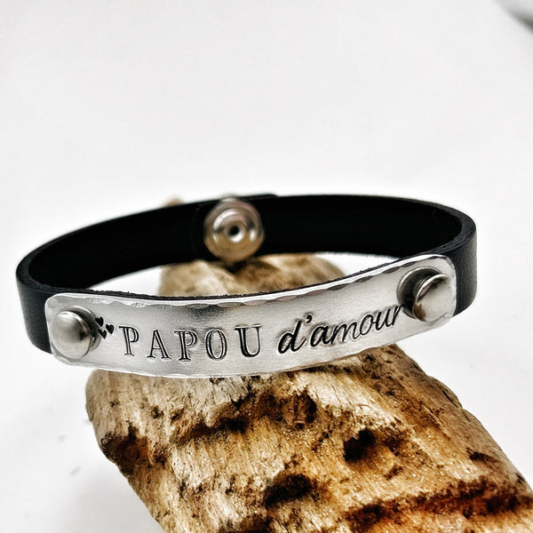 Cadeau Papou, Bijou Papy, Idée Cadeau Fête des Grand-Pères
