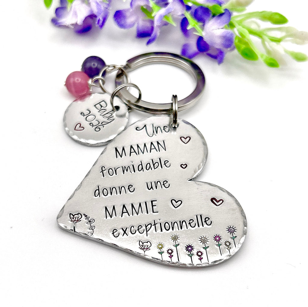 Mom Keychain, Best Mom in the World Keychain