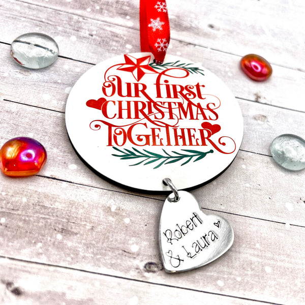Couples Christmas Tree Ornament
