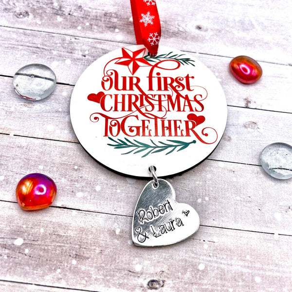 Couples Christmas Tree Ornament