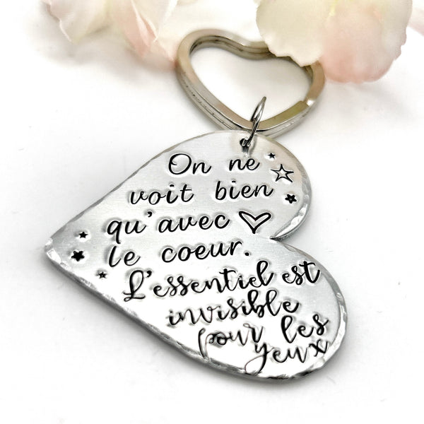 Little Prince Quote Keychain