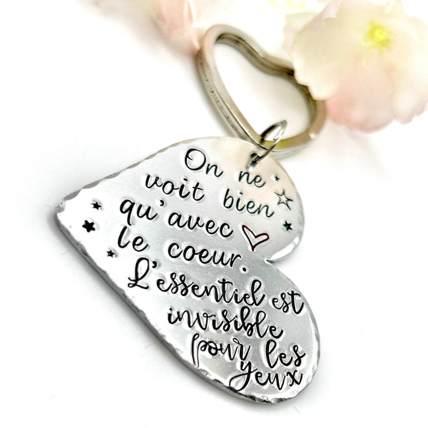 Little Prince Quote Keychain