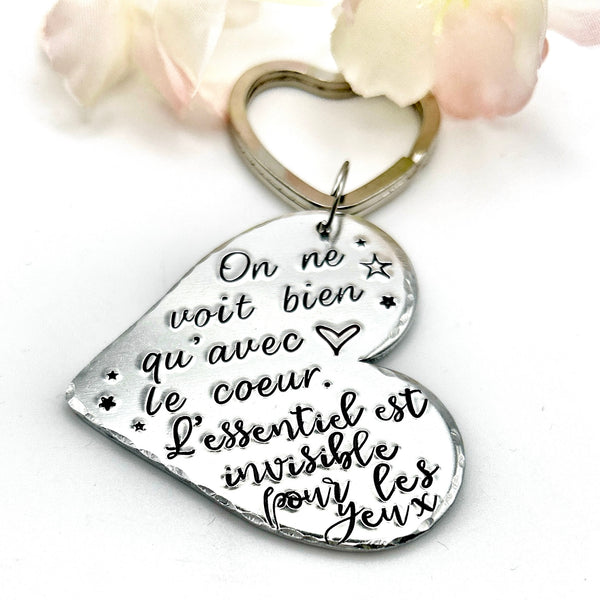 Little Prince Quote Keychain