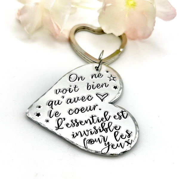 Little Prince Quote Keychain