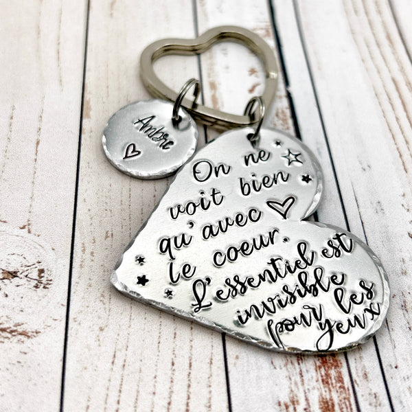 Little Prince Quote Keychain