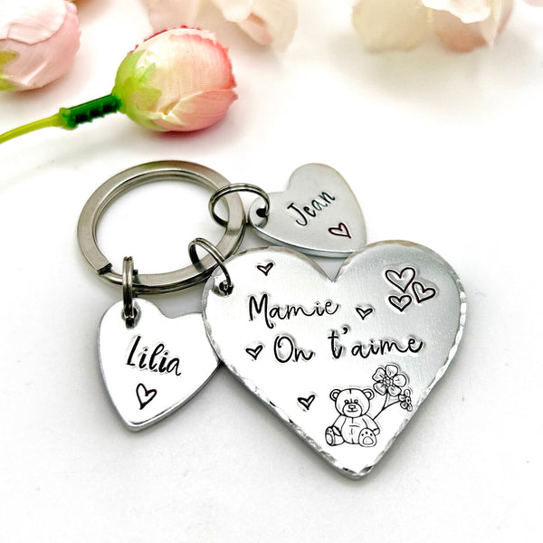 Grandma Keychain, Gift for Grandmothers' Day
