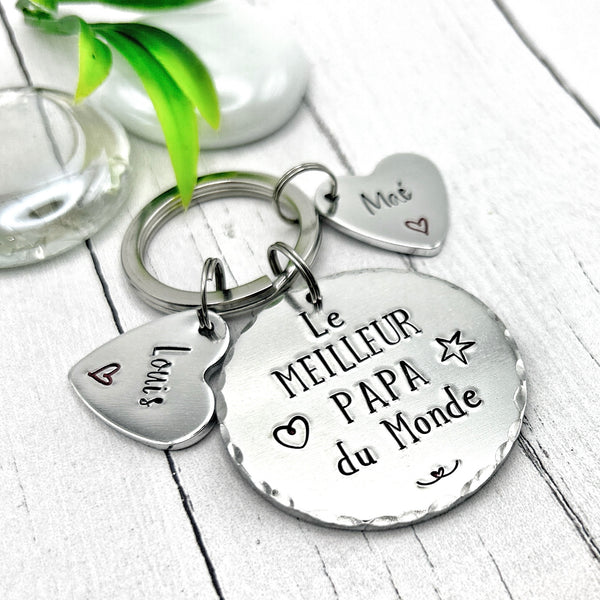 Gift Idea for Dad - Personalized Keychain for Dad - Father's Day Gift Idea