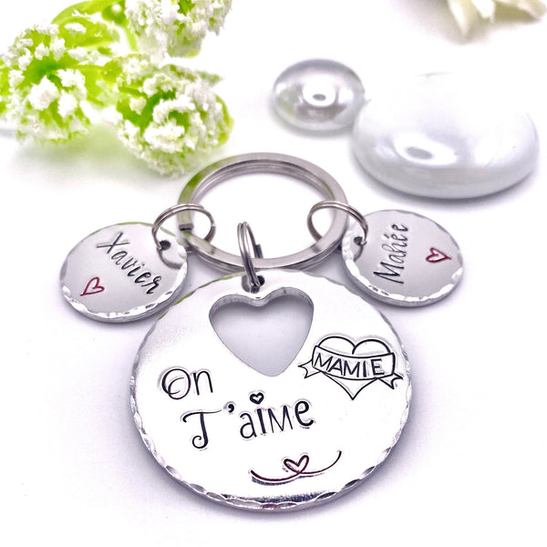 Grandma We Love You Keychain