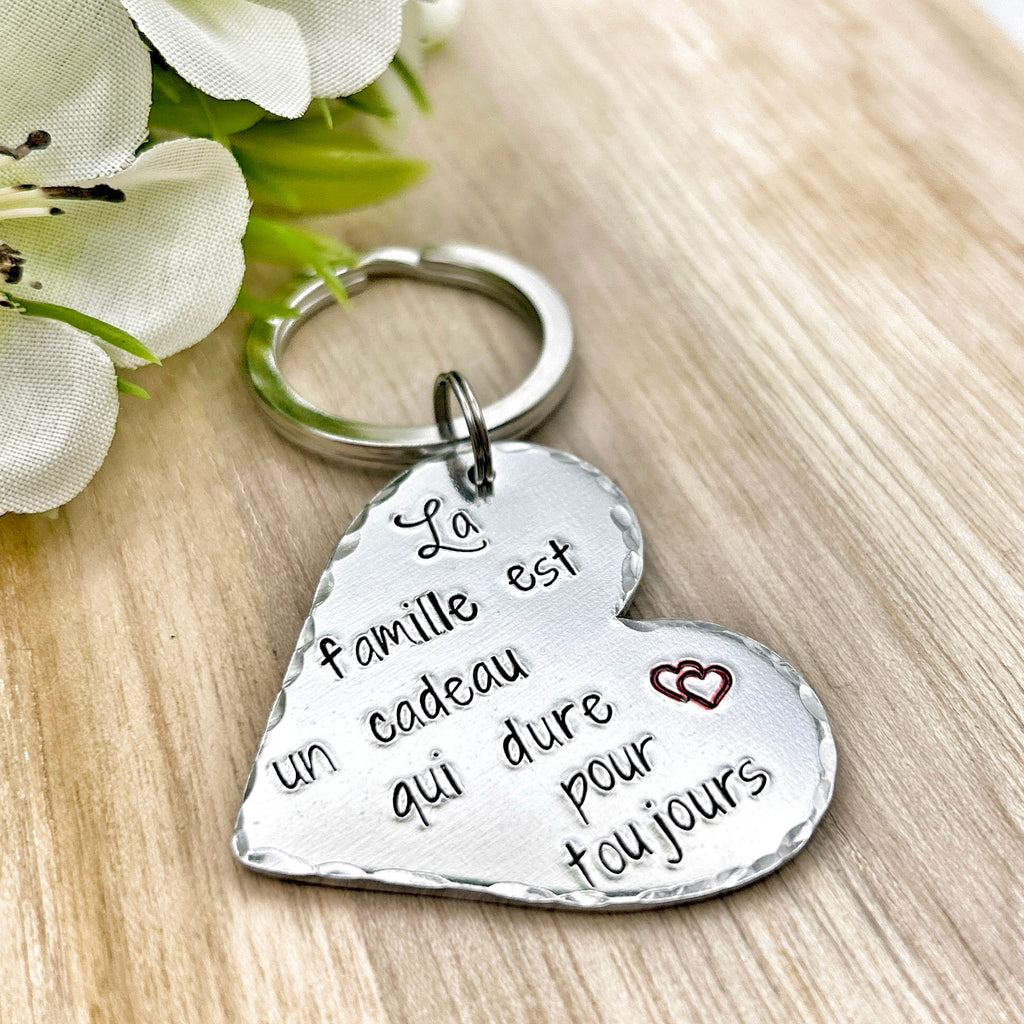Family Keyring, Personalized Gift