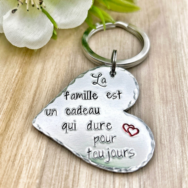 Family Keyring, Personalized Gift