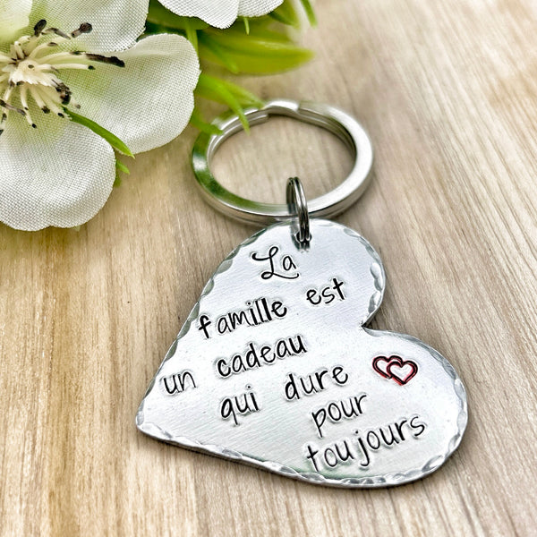 Family Keyring, Personalized Gift