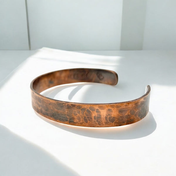 Personalized Copper Bracelet for Men, Valentine's Day Gift Idea