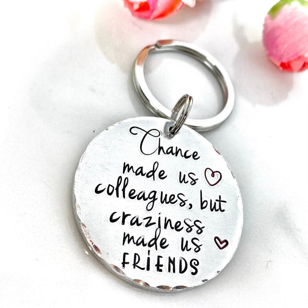 Keychain Work Colleague - Gift Work Friend, Gift Colleague