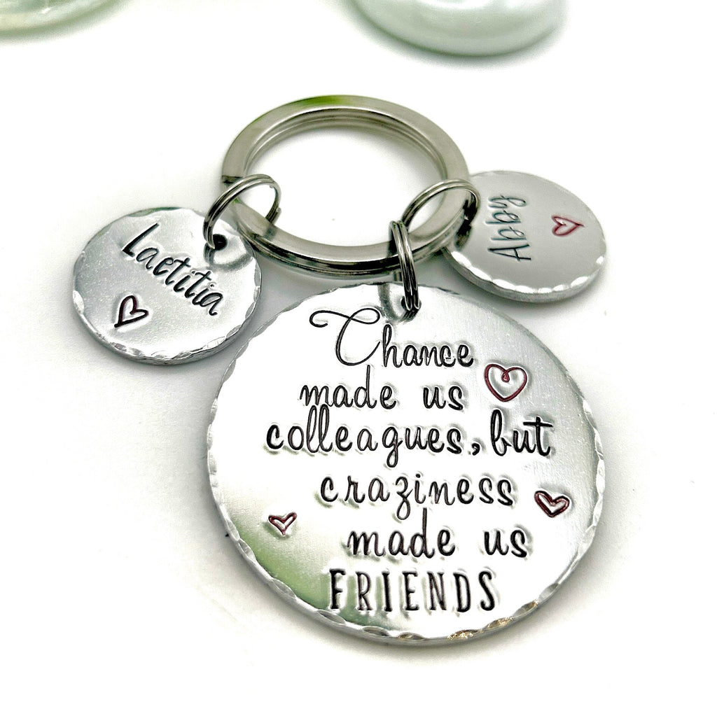 Keychain Work Colleague - Gift Work Friend, Gift Colleague