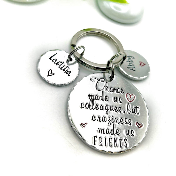 Keychain Work Colleague - Gift Work Friend, Gift Colleague