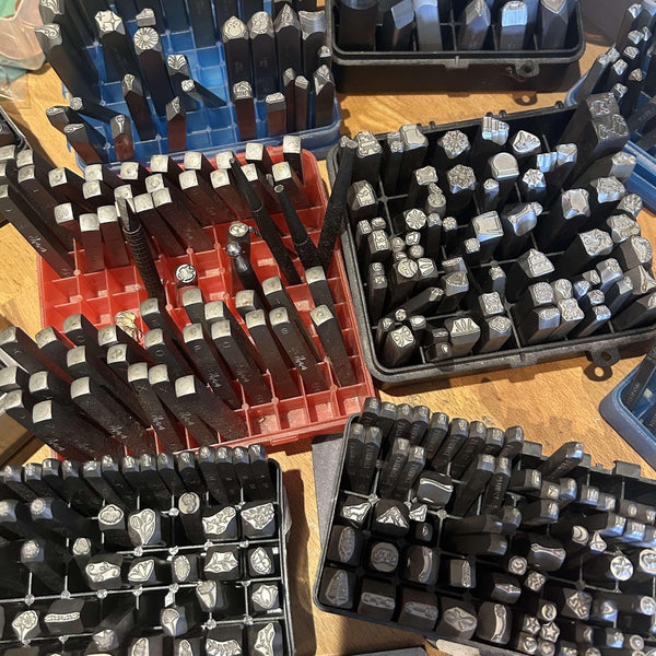 Stamped Message Cuff Bangle, Custom Metal Bangle, Hand Stamped Silver Cuff