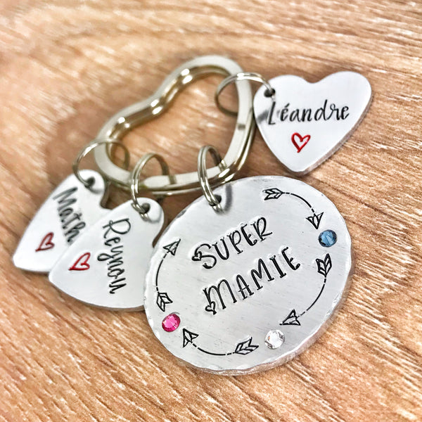 Super Grandma Keychain