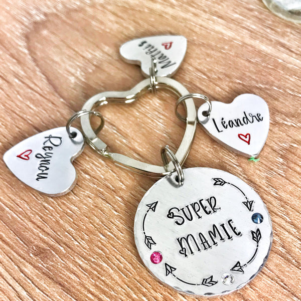 Super Grandma Keychain