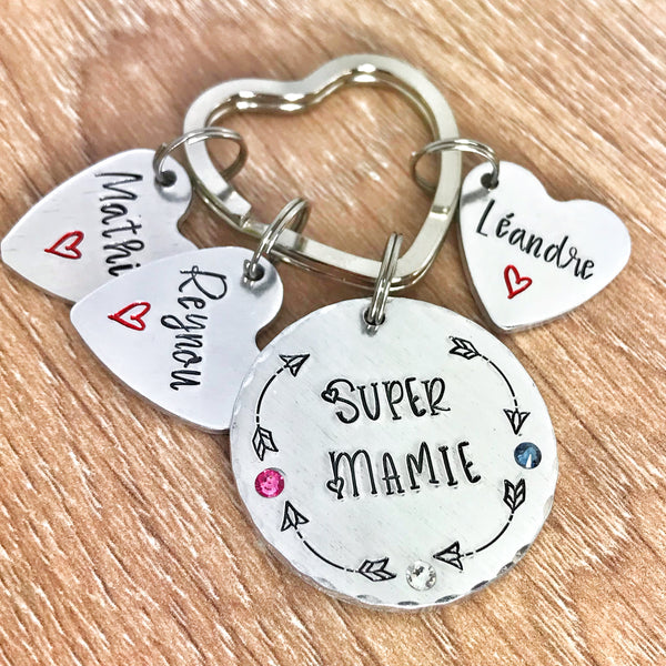 Super Grandma Keychain