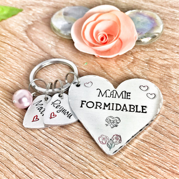 Formidable Grandma Keychain