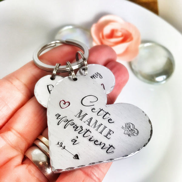 This Grandma Belongs To Keychain