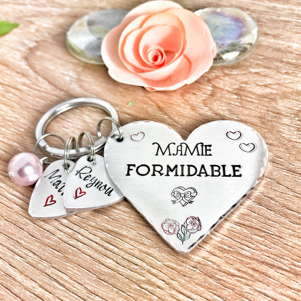 Formidable Grandma Keychain