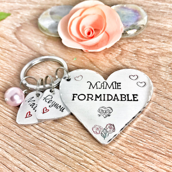 Formidable Grandma Keychain