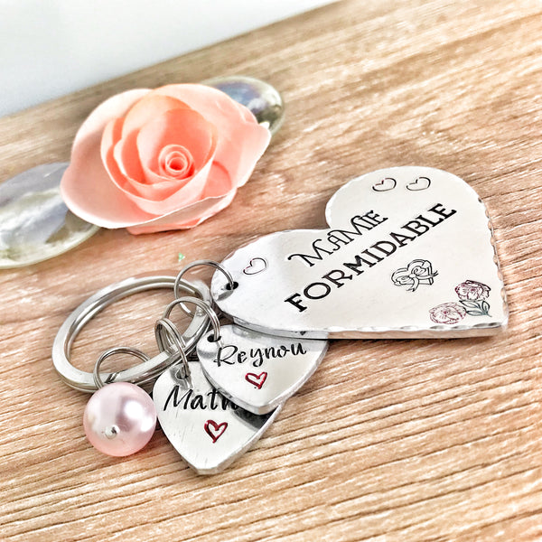 Formidable Grandma Keychain