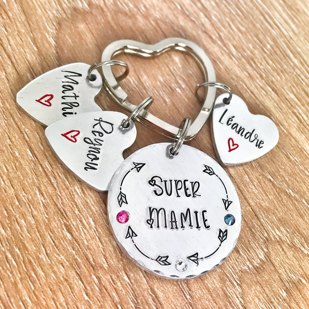 Super Grandma Keychain