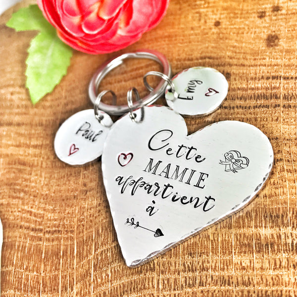 This Grandma Belongs To Keychain