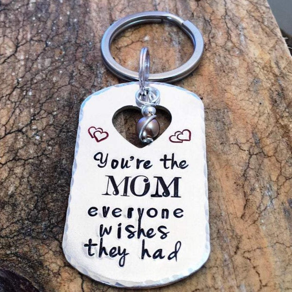 Best Mom Keychain, Mother's Day Keychain