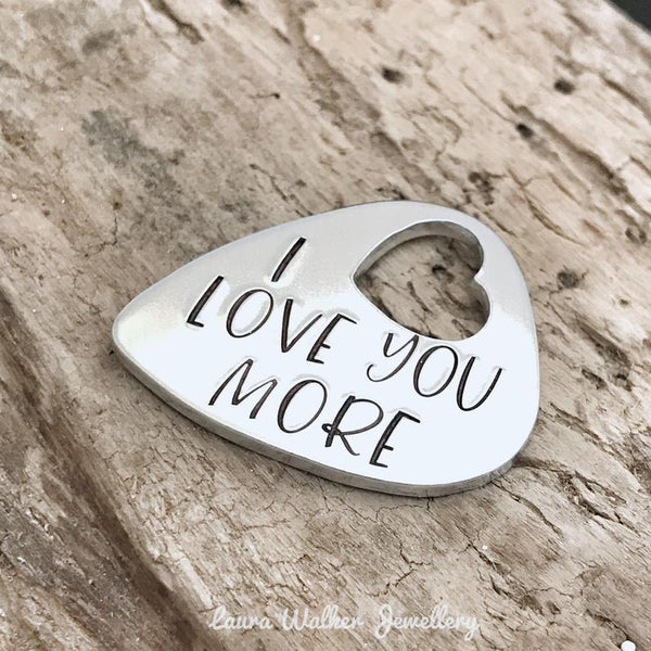 Guitar Pick, 'I Love You More'