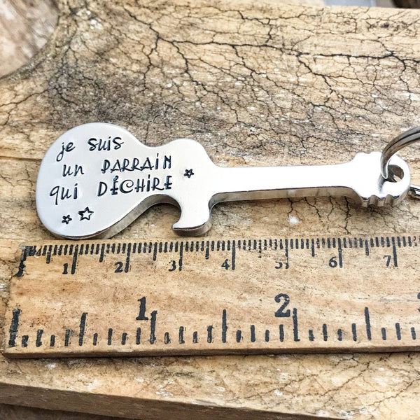 'Godfather Who Rocks' Guitar Bottle Opener