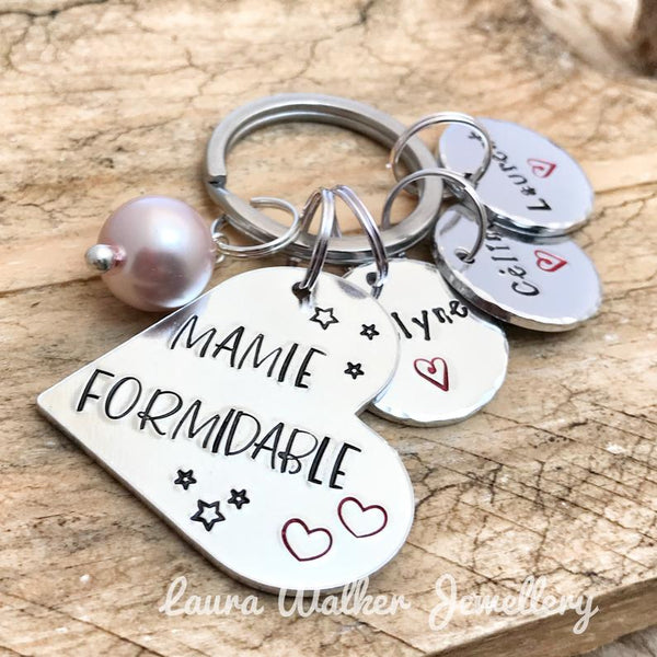 Formidable Grandma Keychain