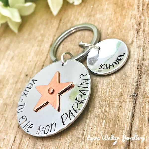 Keychain Do you want to be my godfather?