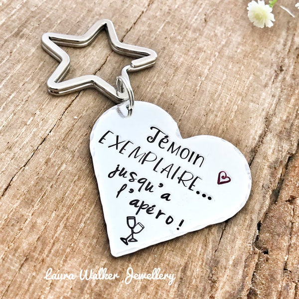 'Exemplary Witness' Keyring