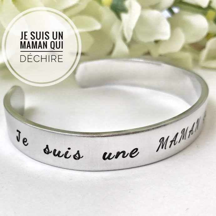 Awesome Mom Bracelet, Mom Gift