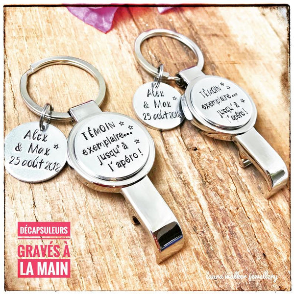 Witness Bottle Opener, 'Exemplary Witness'