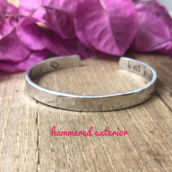 Best Friends Cuff Bracelet, Gift Idea Best Friend, Best Friends Sisters We Choose