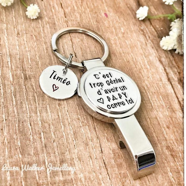 Décapsuleur Cadeau Papa Papi Papy