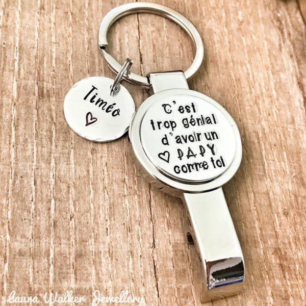 Décapsuleur Cadeau Papa Papi Papy