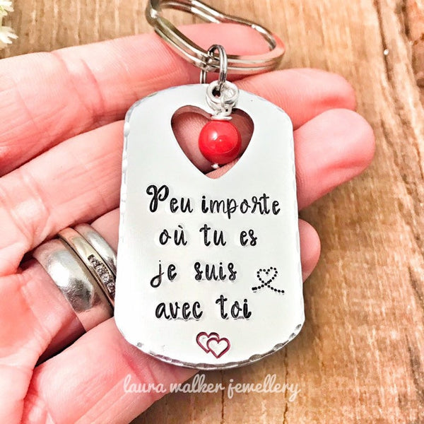 'No Matter Who You Are' Keychain