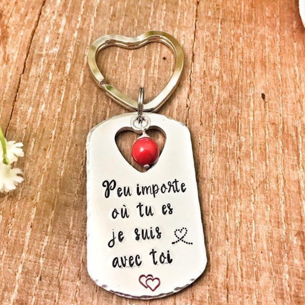 'No Matter Who You Are' Keychain