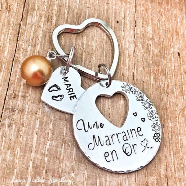 'Golden Godmother' Keyring