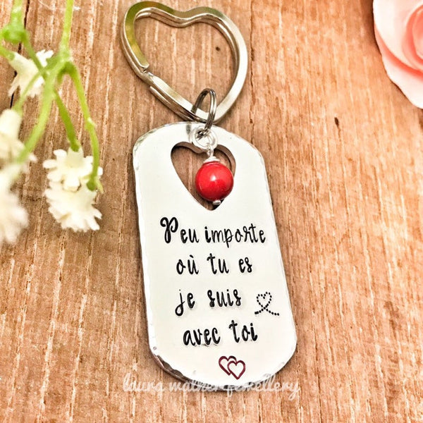 'No Matter Who You Are' Keychain