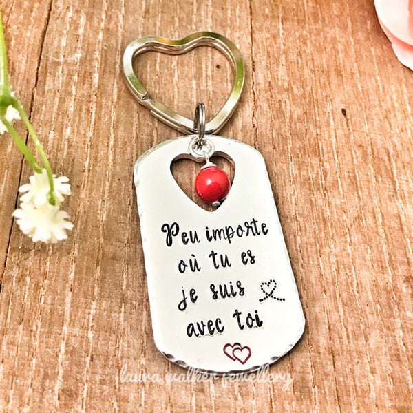 'No Matter Who You Are' Keychain