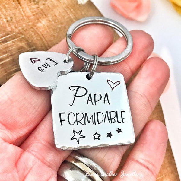 Porte Clé Papa Formidable